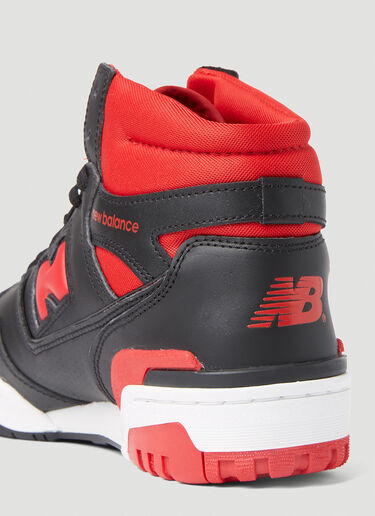 New Balance 650 하이탑 스니커즈 레드 new0151002
