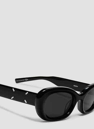 Gentle Monster x Maison Margiela MM004 Sunglasses Black gtm0352003