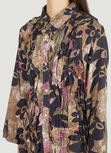 Walking On Flowers Dress P.A.M. Walking On Flowers Dress Brown pam0249008