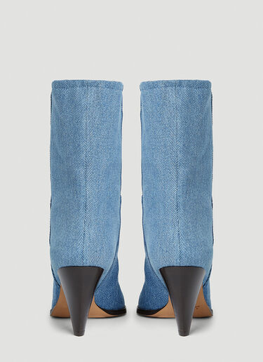Denim Rouxa Boots Isabel Marant Denim Rouxa Boots Blue ibm0251026