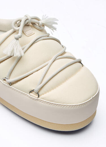 Moon Boot Evx Nylon Mules Beige mnb0358004