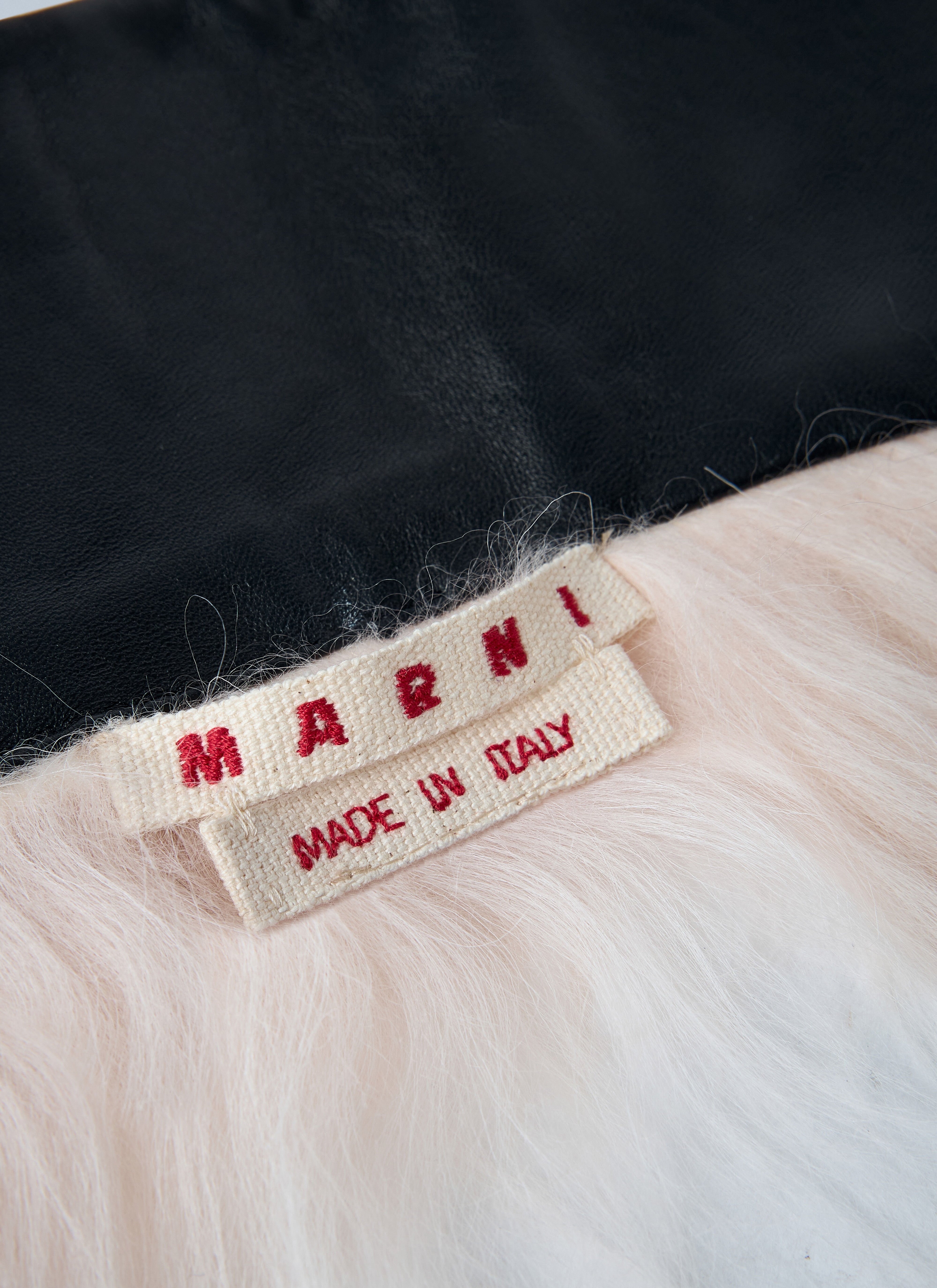 Marni Women's' Shearling Collar in Pink | LN-CC®