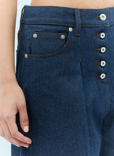 Jacquemus Le De-Nimes Ovalo Jeans Blue jac0256026