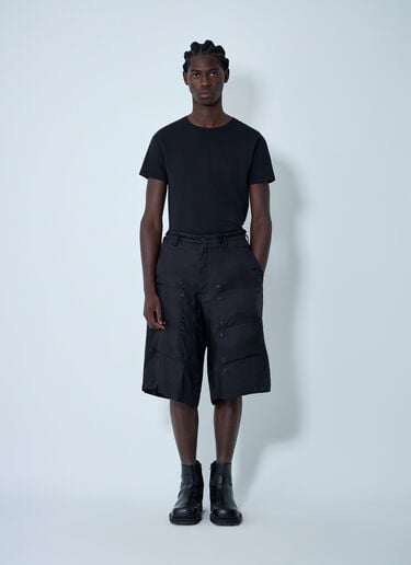 Yohji Yamamoto Padded Shorts Black yoy0162005