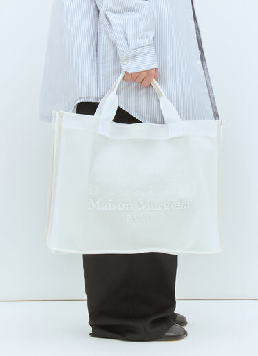 Maison Margiela Cabas Large Tote Bag White mla0158016
