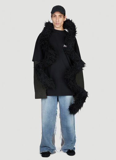 Balenciaga Layered T-Shirt Black bal0152037
