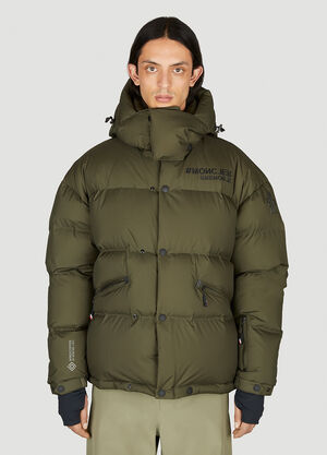 Moncler x Roc Nation designed by Jay-Z Coraia Hooded Puffer Jacket Beige mrn0156001