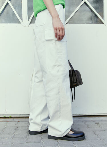 Sky High Farm Workwear Alastair Mckimm 워크웨어 팬츠 화이트 skh0354008