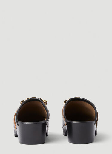 Saint Laurent Le Maillon Clogs Black sla0247069