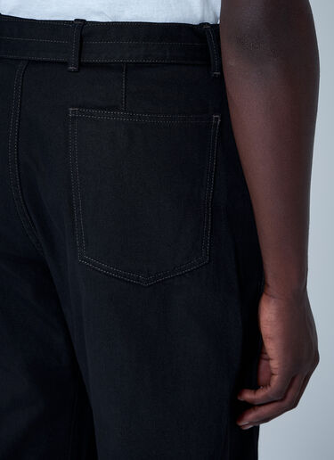Lemaire Belted Twisted Pants Black lem0160010