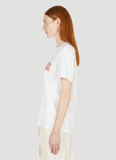 Stella McCartney x Ed Curtis Spray Logo T-Shirt White stm0346034