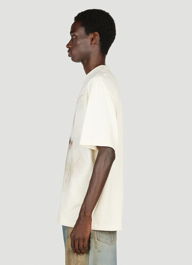 Acne Studios 图案短袖 T 恤 白色 acn0153070