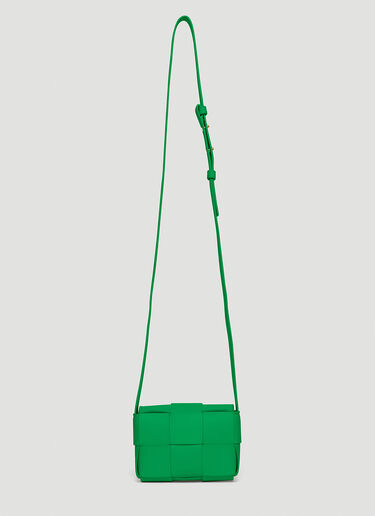 Bottega Veneta Mini Cassette Shoulder Bag Green bov0245071