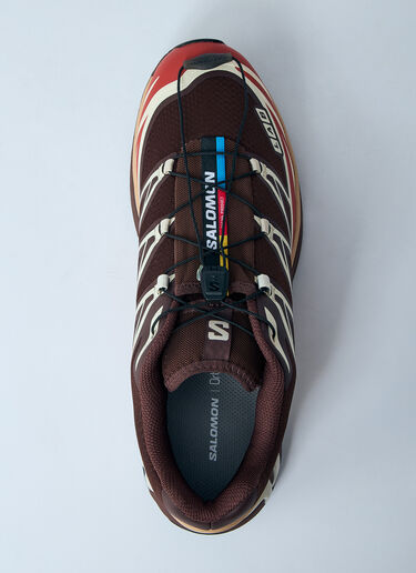 Salomon XT-6スニーカー ブラウン sal0360017
