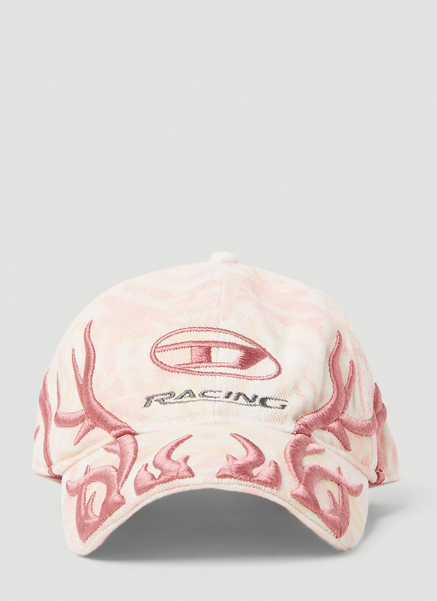 Shop Diesel C-aren Baseball Cap In Pink