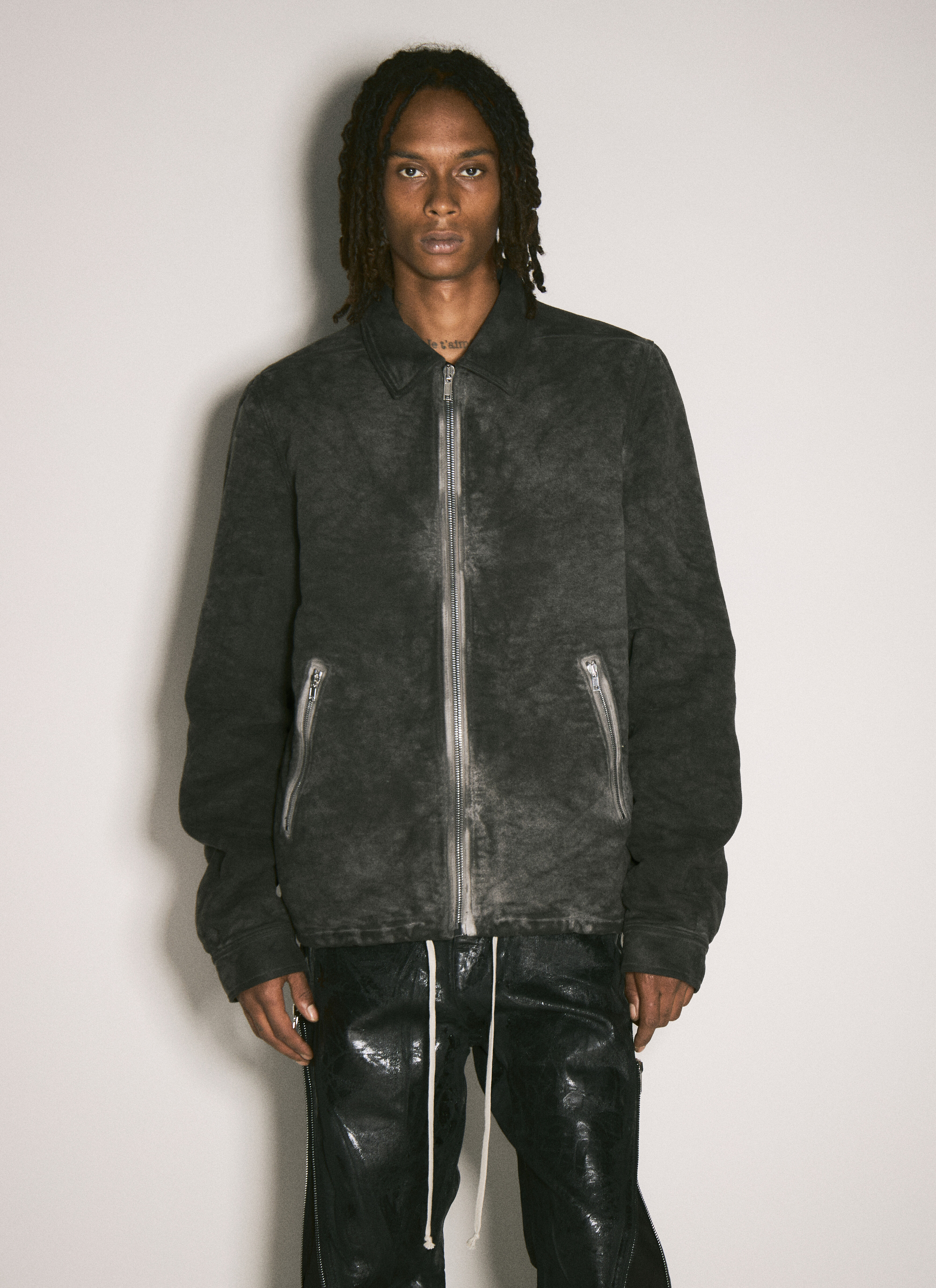 Rick Owens DRKSHDW Men s Padded Jacket in Grey LN CC
