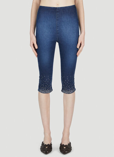 AVAVAV Embellished Capri Jeans Blue ava0252007