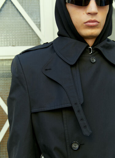 Tailored Trench Coat VTMNTS Tailored Trench Coat Black vtm0354002