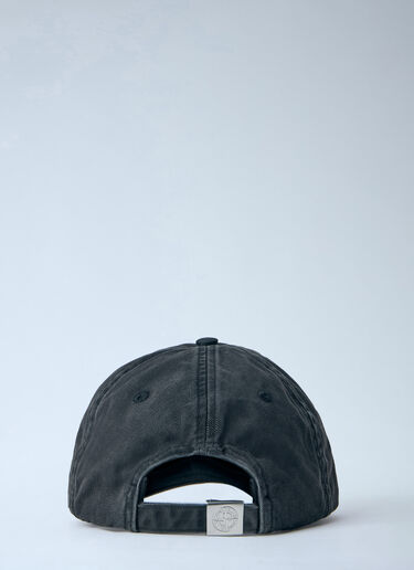 LN-CC® - Stone Island: Baseball Cap - Black Stone Island Baseball Cap Black sto0165079