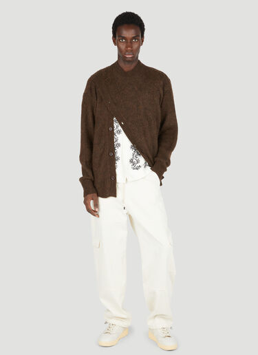 Jacquemus Le Cardigan Pau Brown jac0154010