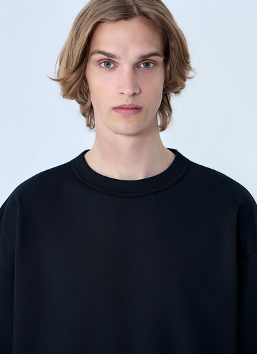 Dries Van Noten Crewneck Knit Sweater Black dvn0163024