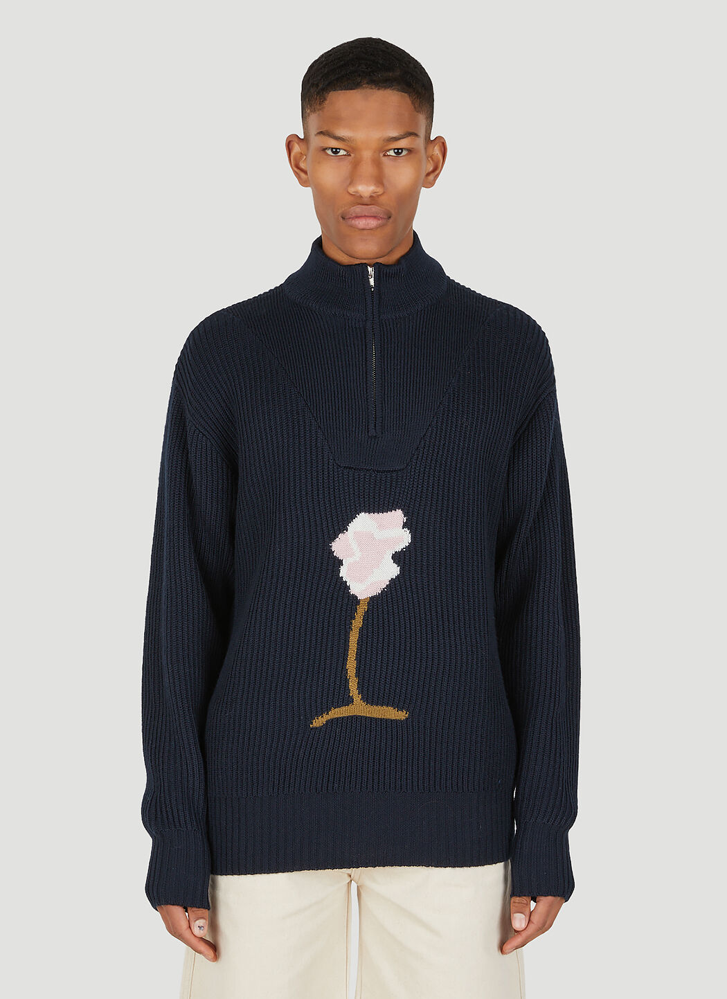 Leo knitted sweater discount