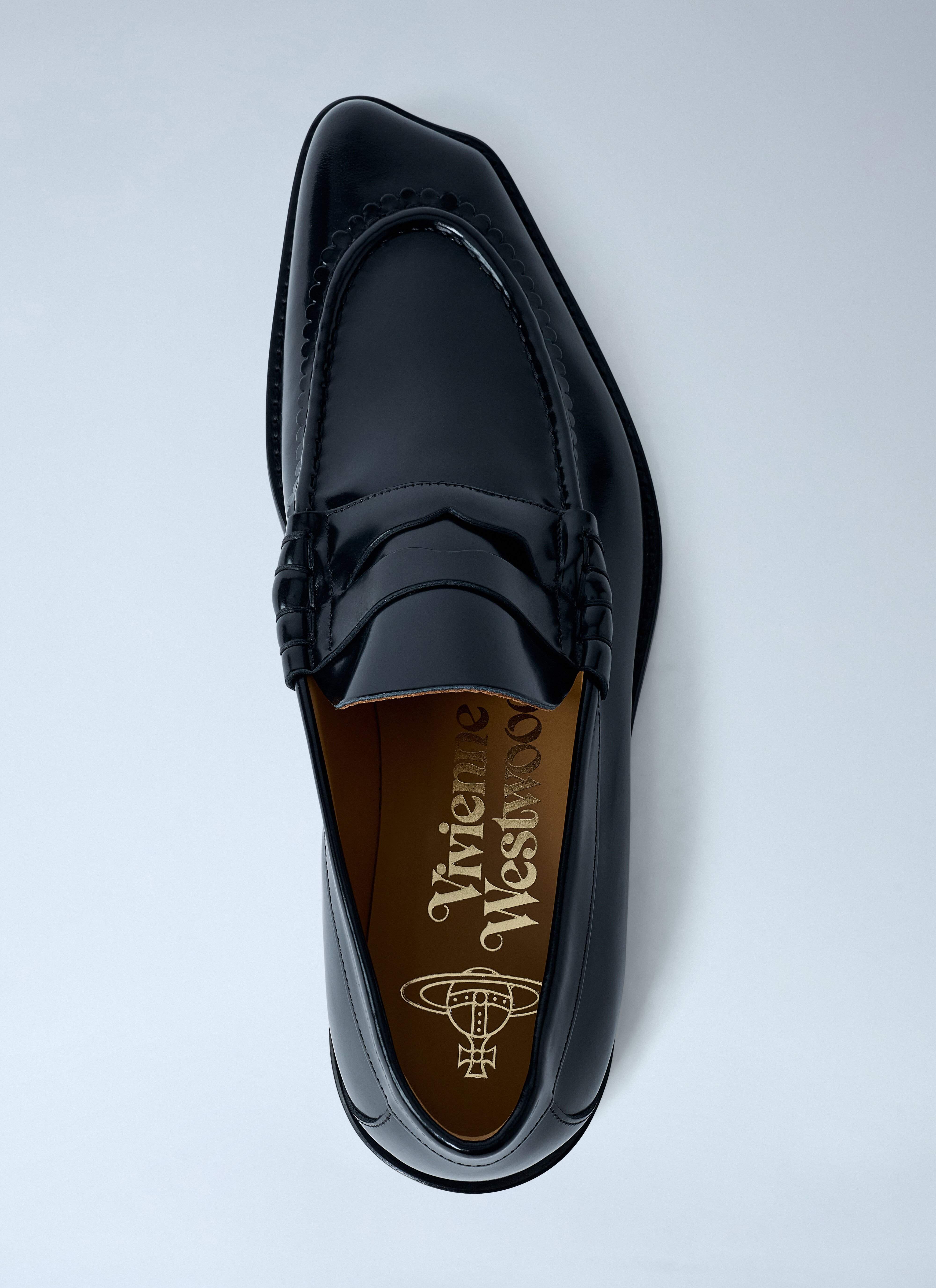 Vivienne Westwood Men's' Coin Loafers in Black | LN-CC®