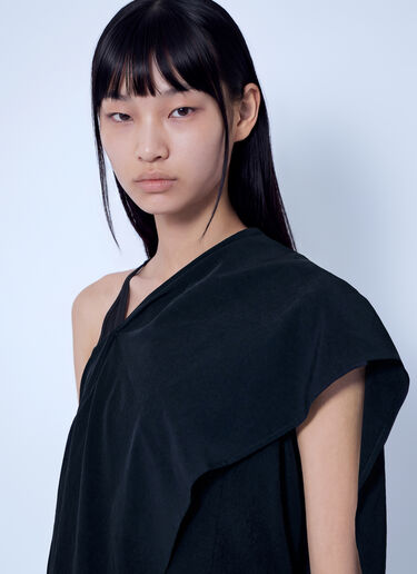 Yohji Yamamoto Strap Slim Fit Dress Black yoy0263017