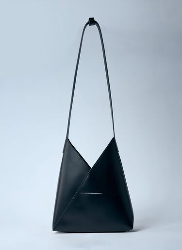 MM6 Maison Margiela Small Fourtune Cookie Shoulder Bag Black mmm0259023