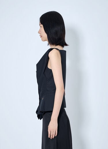 LN-CC® - Vivienne Westwood: Monday Vest - Black Vivienne Westwood Monday Vest Black vvw0265008
