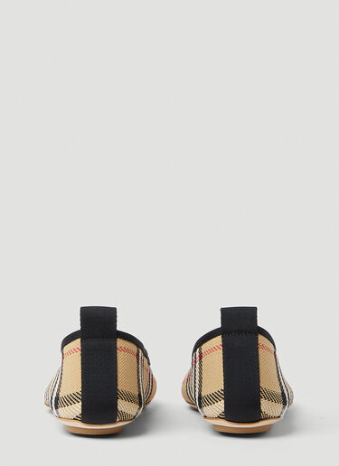 Burberry Vintage Check Ballerina Flats Beige bur0253040
