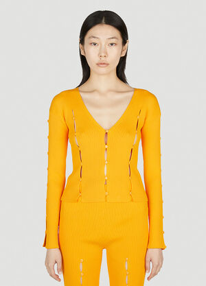 Ester Manas Cut Out Top Orange est0252007