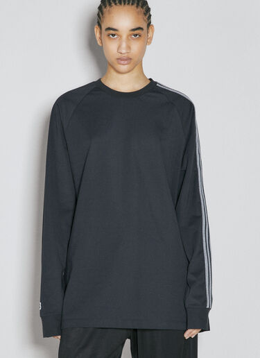 Y-3 3S Long Sleeve T-Shirt Black yyy0356001