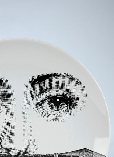 Fornasetti Tema e Varazione N.356 Sagittarius Wall Plate White wps0691897