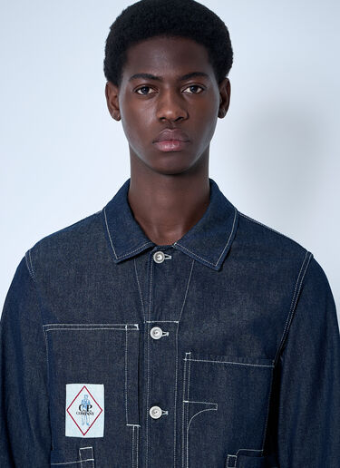 C.P. Company 3/1 Denim Chore Jacket Blue pco0159006