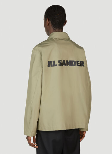 Logo Jacket Jil Sander Logo Jacket Khaki jil0151035
