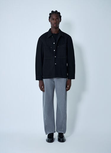 Workwear Overshirt Lemaire Workwear Overshirt Black lem0162009