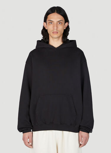 Ecosystem Relaxed Hooded Sweatshirt Black ecs0150004