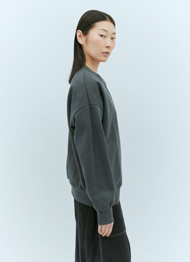 GANNI Isoli Oversized Sweatshirt Grey gan0255040