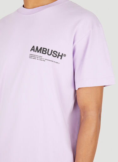 Ambush Workshop Logo T-Shirt Lilac amb0148003