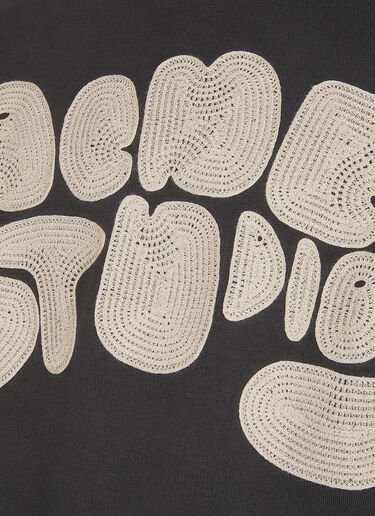 Acne Studios Embroidered Sweatshirt Dark Grey acn0150032