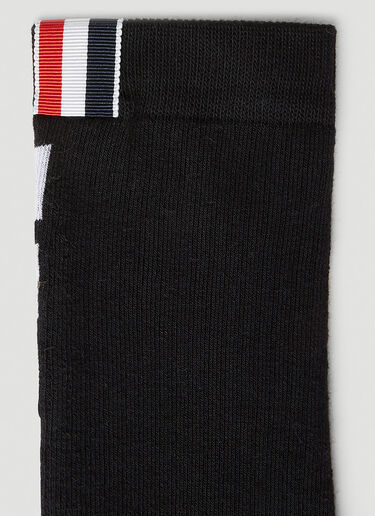 Thom Browne 4 Bar Socks Black thb0151038