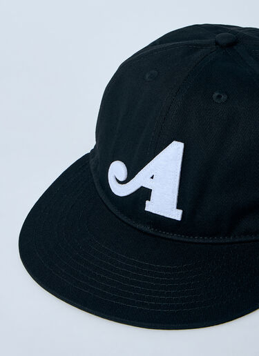 Awake NY Logo Motif Baseball Cap Black awk0160004