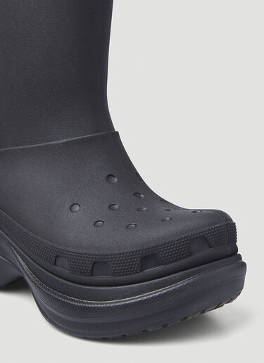 Balenciaga x Crocsx 레인 부츠 블랙 bal0147022