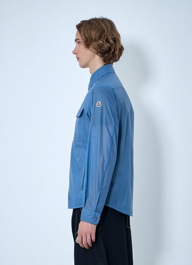 Moncler Technical Ripstop Overshirt Blue mon0164018