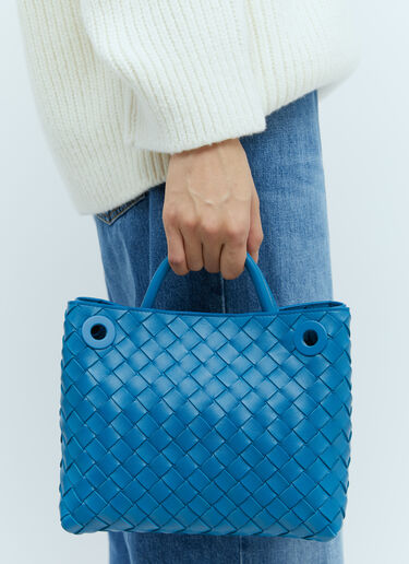 Small Andiamo Handbag Bottega Veneta Small Andiamo Handbag Blue bov0255071