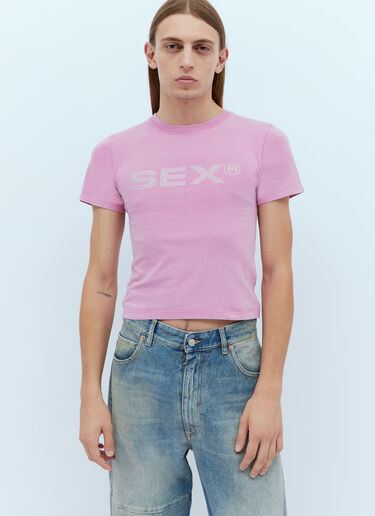 All You Want is...Tシャツ Carne Bollente All You Want is...Tシャツ ピンク cbn0354010