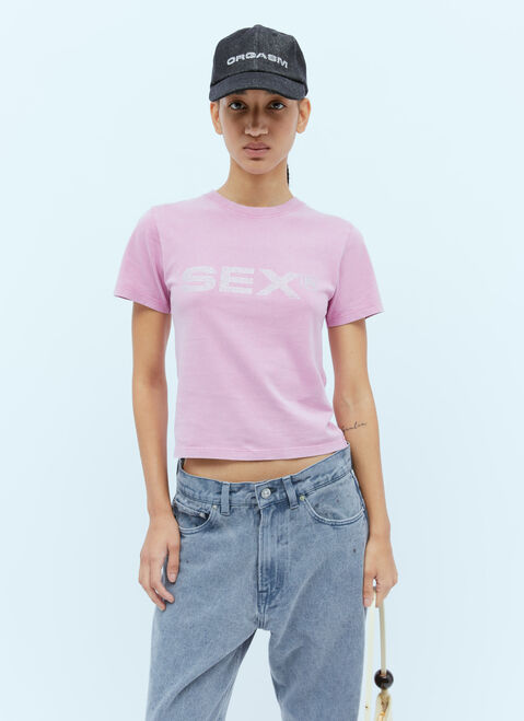 Carne Bollente All You Want is...T-Shirt Pink cbn0354010