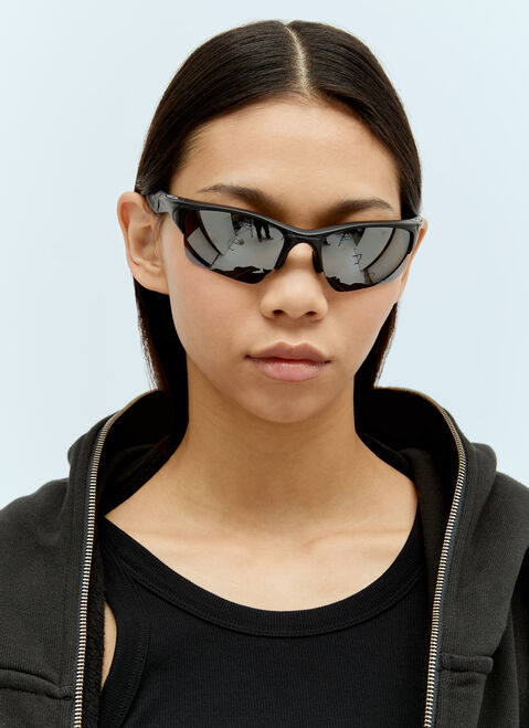 Balenciaga Half Jacket 2.0 XL Sunglasses Black bcs0255002