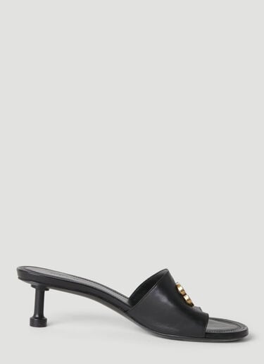 Groupie Heeled Mules Balenciaga Groupie Heeled Mules Black bal0251058